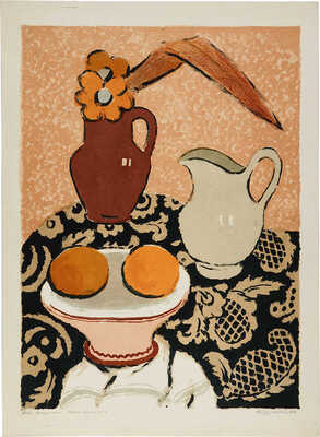 Ведерников Александр Семенович. Два апельсина. Натюрморт.